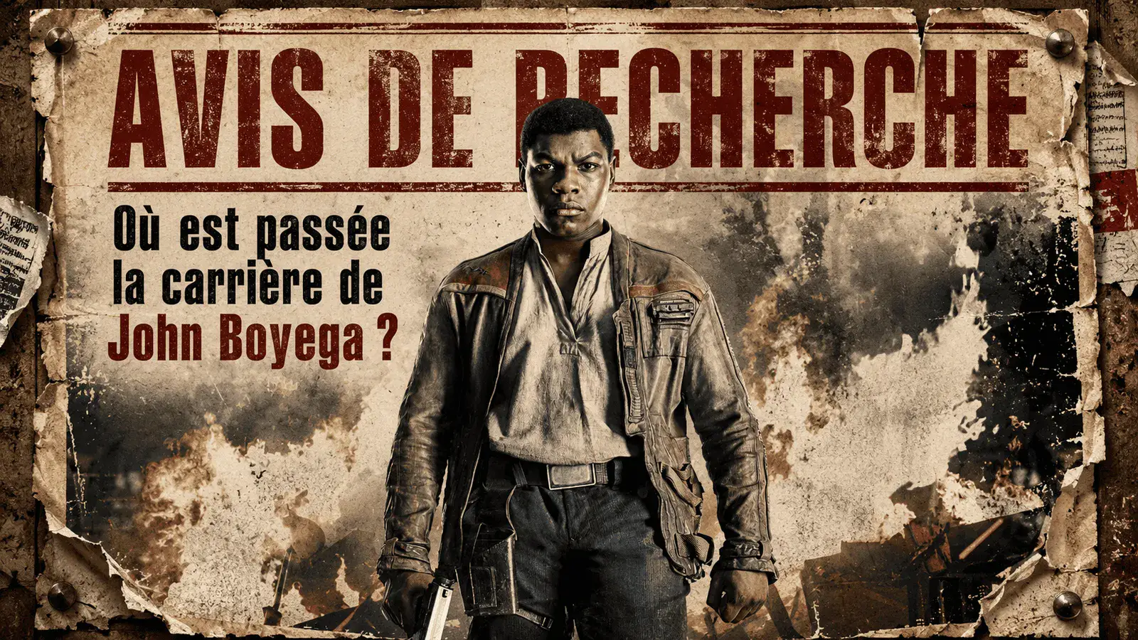 Avis de recherche : Quelqu'un a-t-il des nouvelles de John Boyega ?