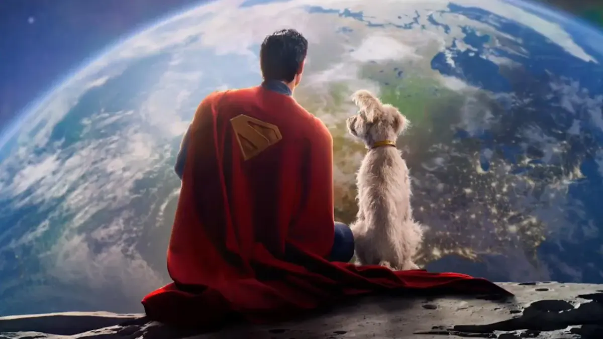 Superman et Krypto James Gunn