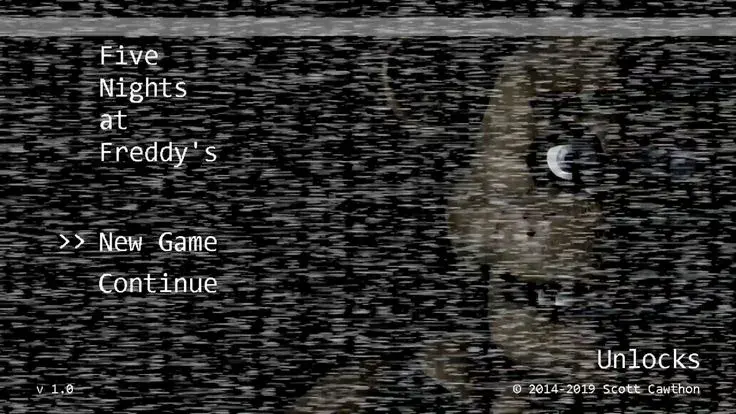 Capture d'écran - Five nights freddy films jeux