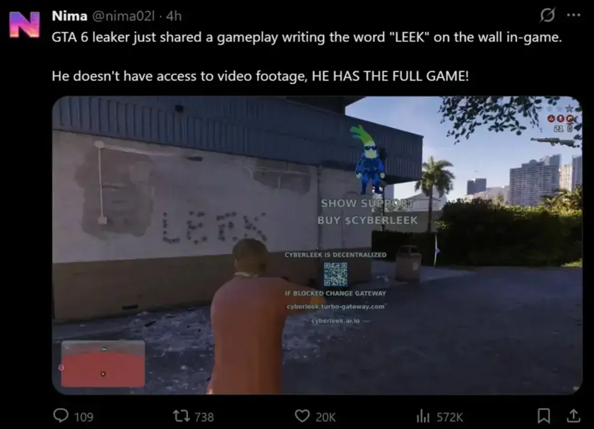 Image - GTA CyberLeek continue ses leaks