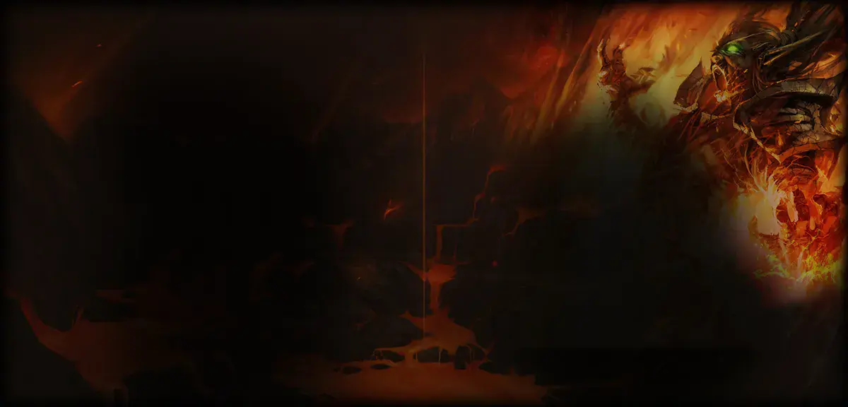 Démoniste Destruction - WoW Art / Blizzard