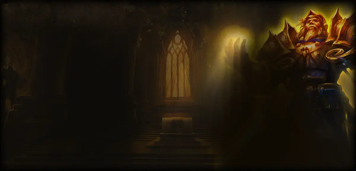 Paladin Sacré - WoW Art / Blizzard