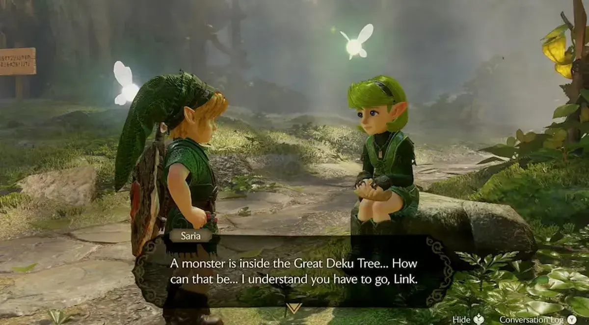 Capture d'écran - Zelda fête ses ans Nintendo