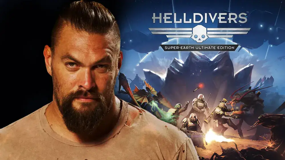 Après Minecraft, Jason Momoa poursuit dans les jeux vidéo avec Helldivers