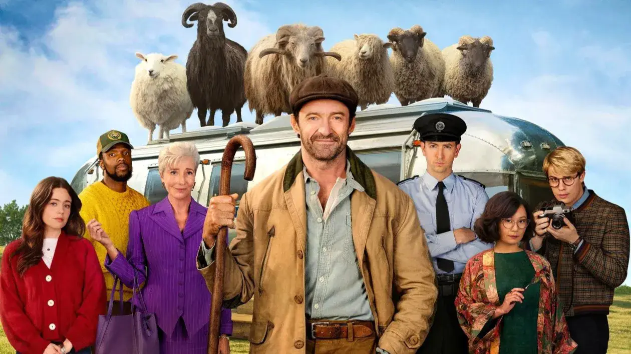 Critique des Moutons détectives : Hugh Jackman dans un whodunit laineux pour Prime Video