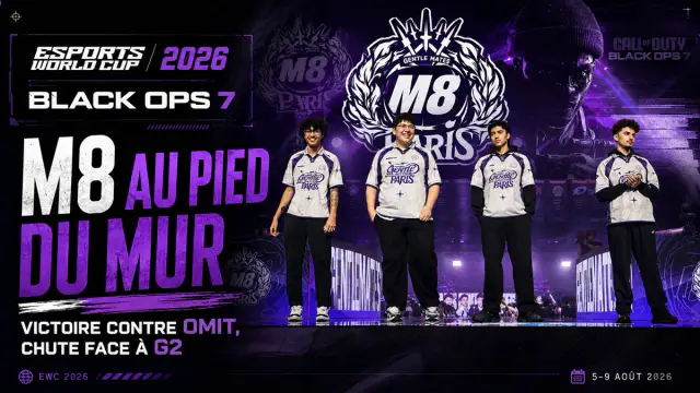 EWC 2026 Call of Duty BO7 - Gentle Mates écrase OMiT, mais tombe face à G2
