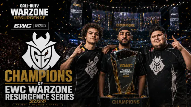 EWC 2026 Call of Duty Warzone: G2 champion, Gentle Mates performe et se place dans le top 5