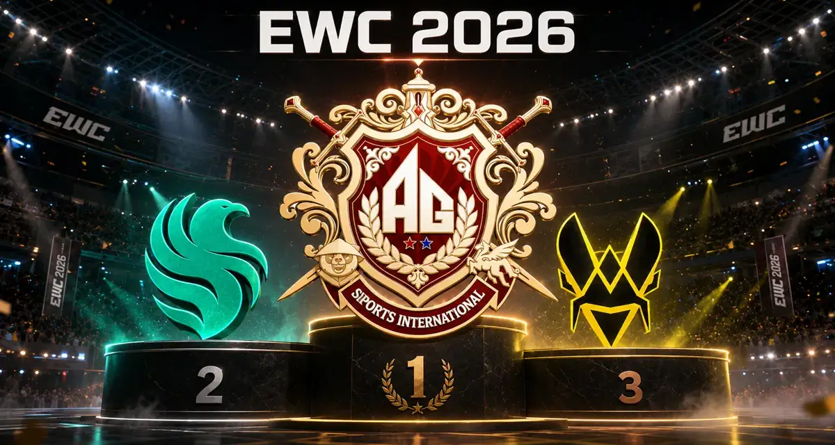Les EWC 2026, c'est terminé ! AG.AL détrône Falcons, Vitality termine sur le podium