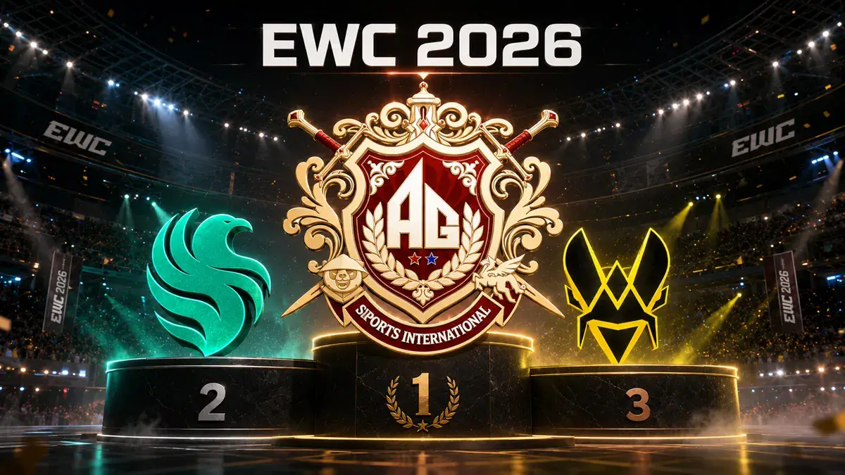 Les EWC 2026, c'est terminé ! AG.AL détrône Falcons, Vitality termine sur le podium