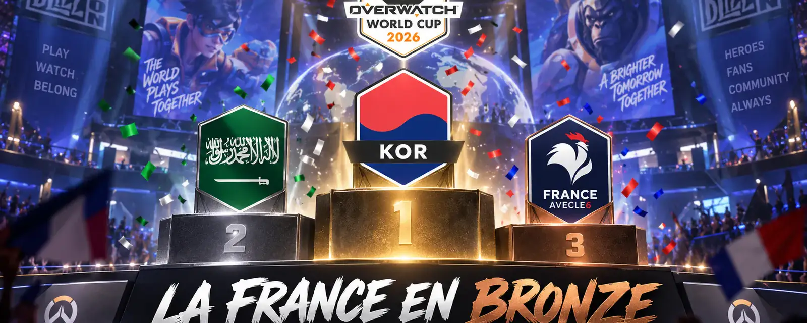 Overwatch World Cup 2026: la France décroche le bronze et signe la meilleure performance de son histoire
