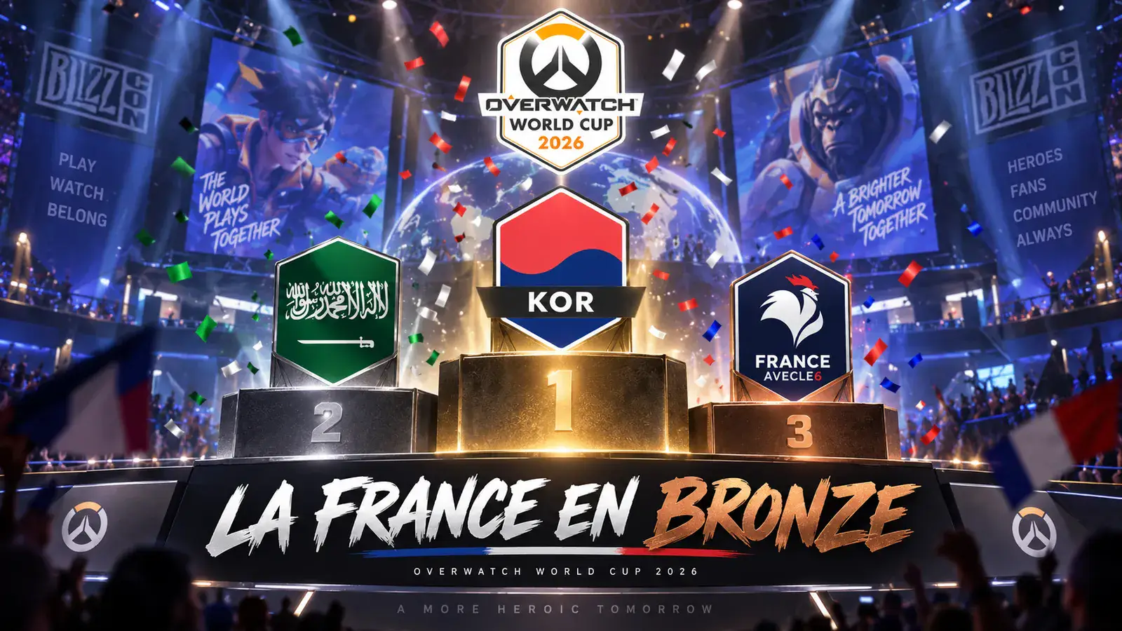 Overwatch World Cup 2026: la France décroche le bronze et signe la meilleure performance de son histoire