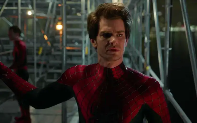 Spider-Man Brand New Day : Andrew Garfield réagit à la scène post-générique