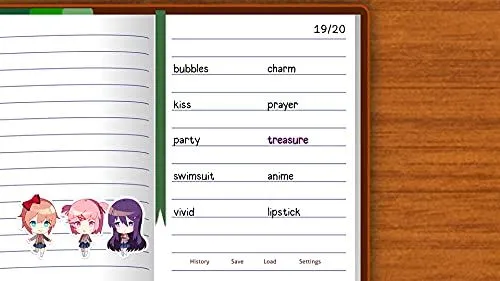 Image - Dokidoki litterature club suicide glitch