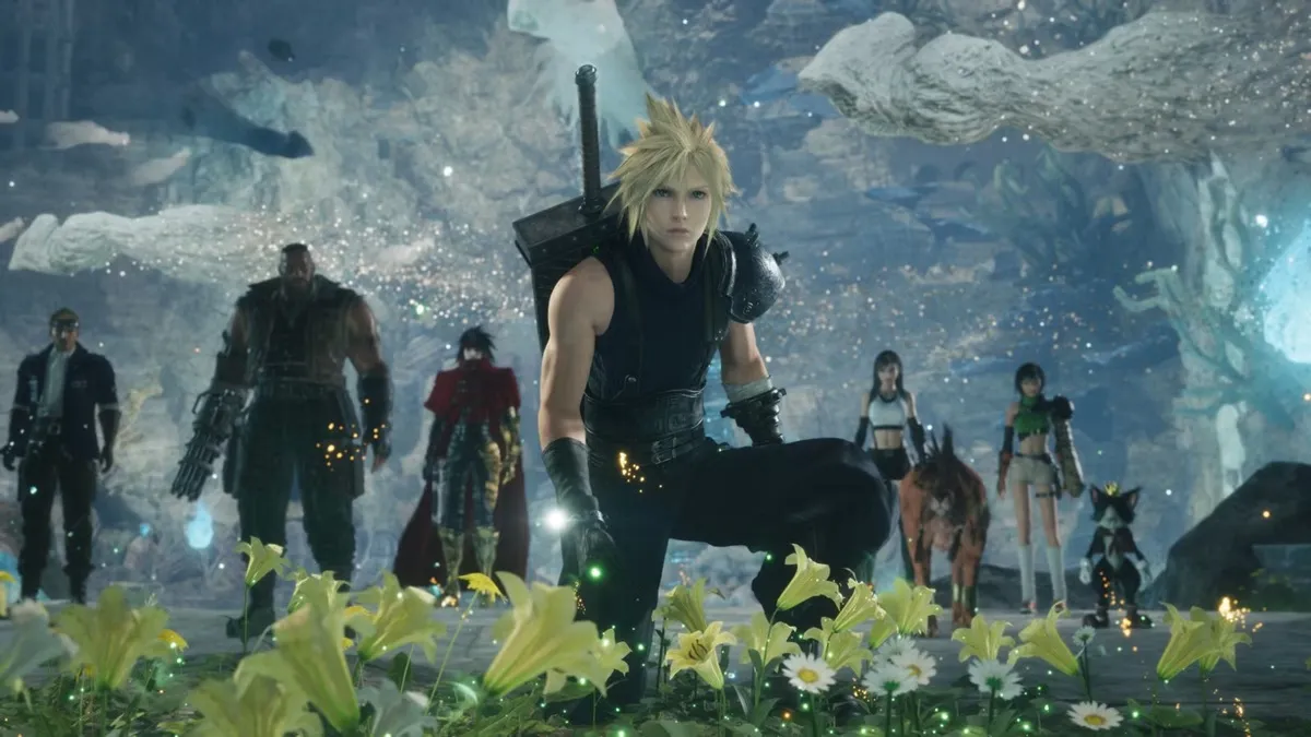 Capture d'écran - Final Fantasy VII Revelation Square