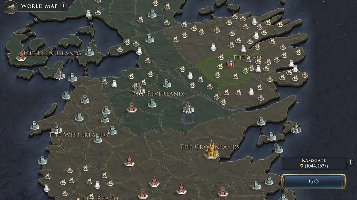 Capture d'écran - Game Thrones Dragonfire Westeros revient...