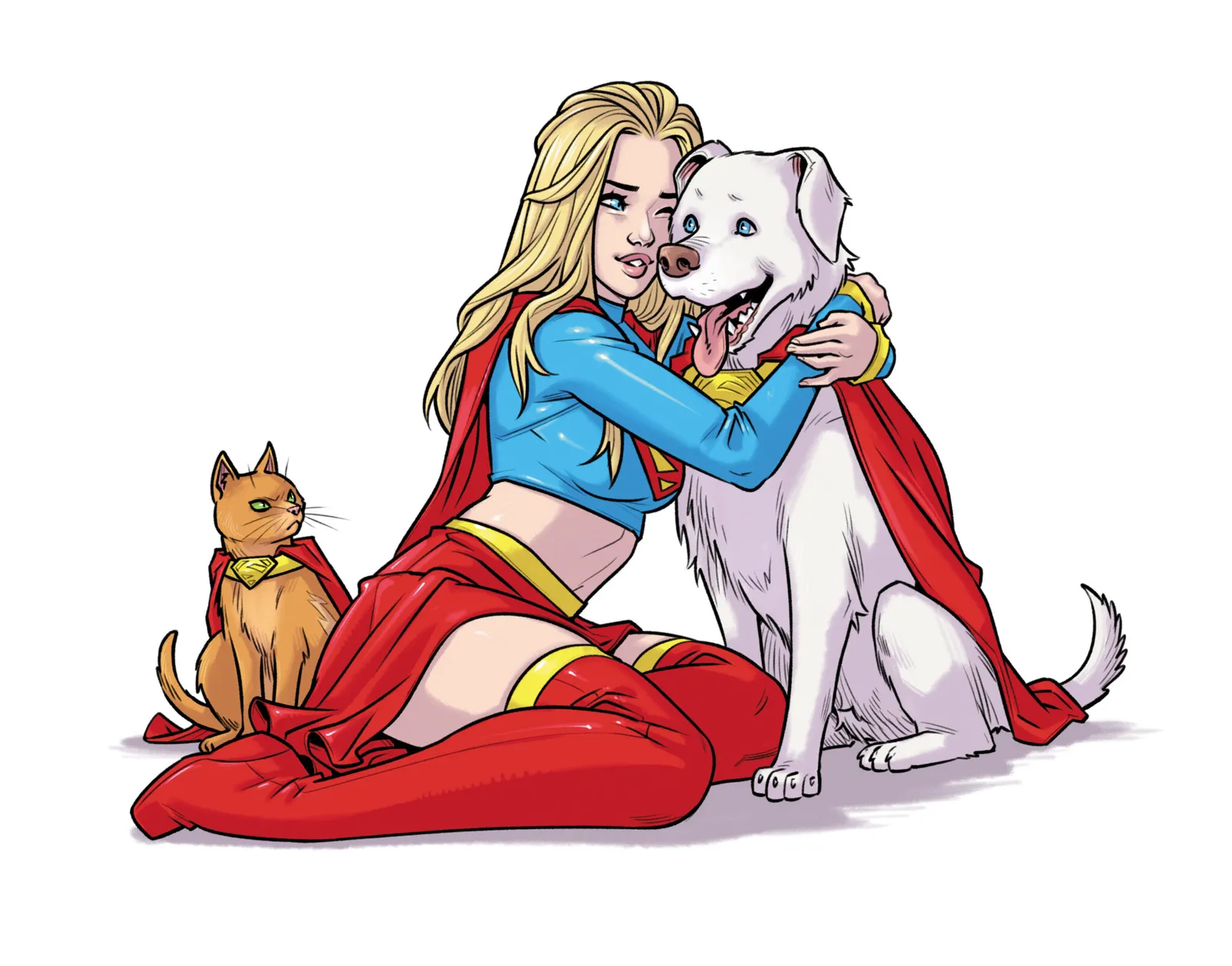 Image - Supergirl vole Superman Day son