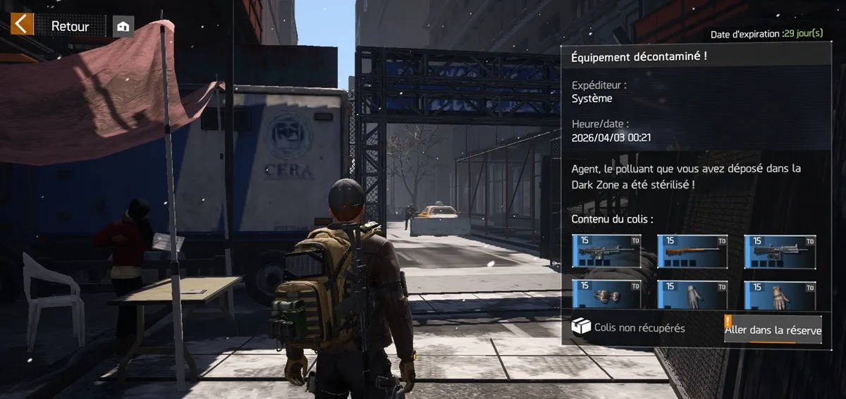 Capture d'écran - TEST Tom Clancy's The Division