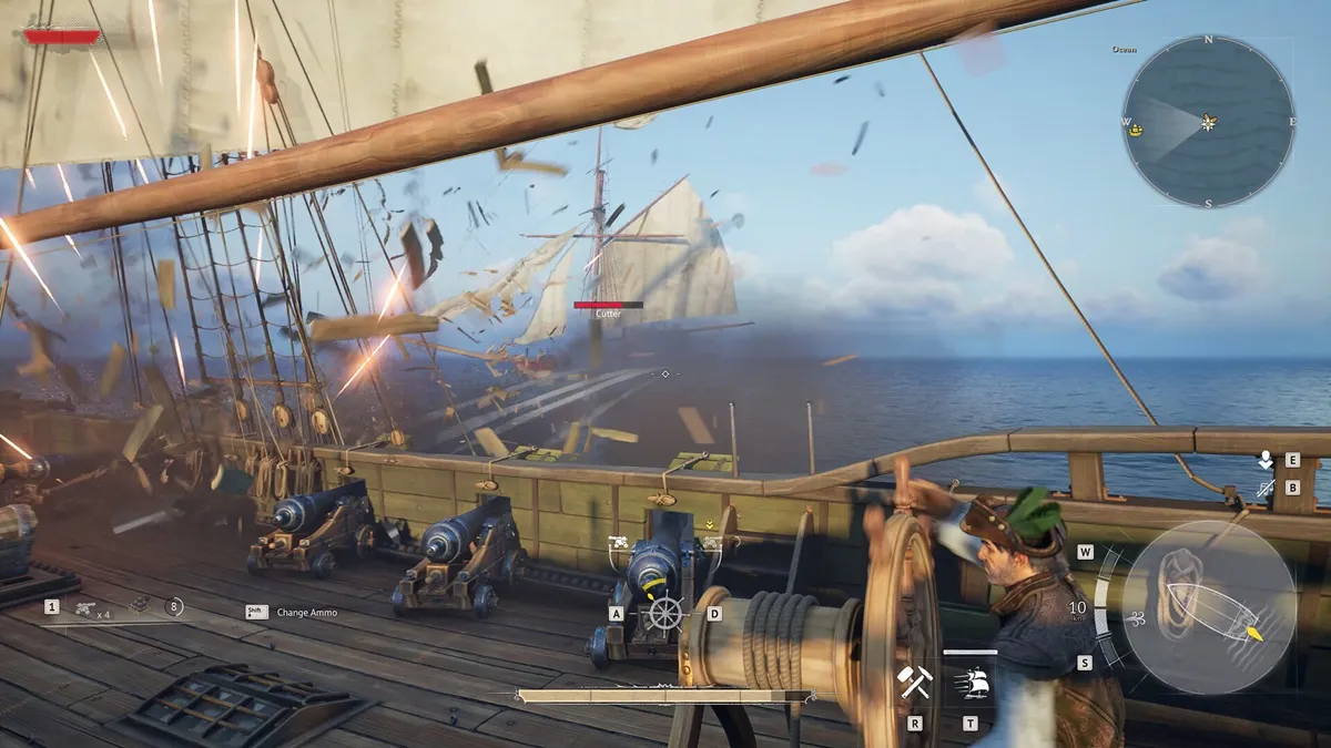 Gameplay - Windrose jeu pirate survival n'a