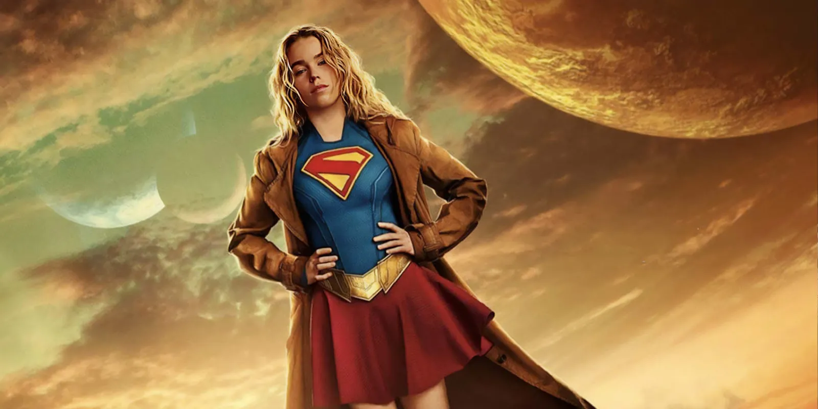 Affiche - Supergirl film scene post generique